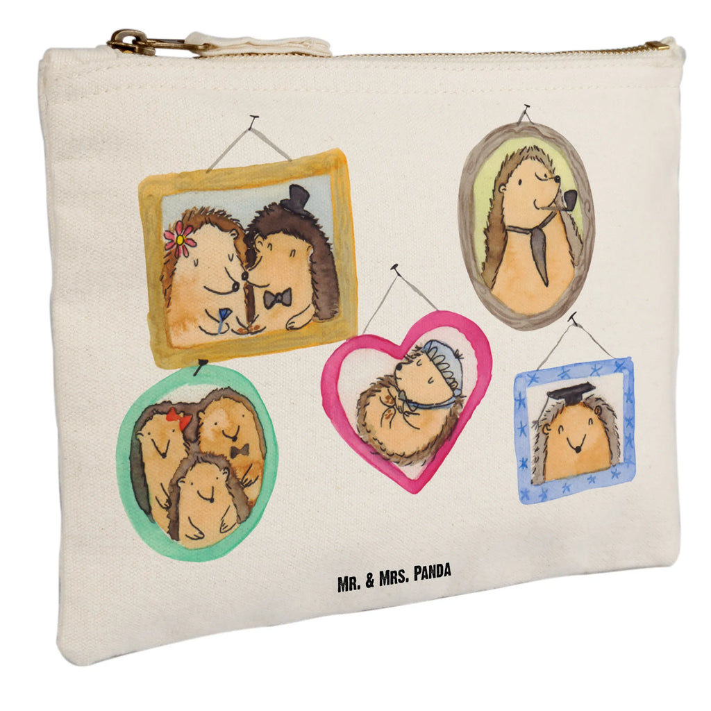 torebka na makijaż Rodzina jeży Kulturbeutel, Schminktäschchen, Kosmetikbeutel, Mäppchen, Waschbeutel, Schlampermäppchen, Schminktasche, pinsel tasche, Waschtasche, Schminkbeutel, Federmappe, Kosmetiktasche, Stiftemäppchen, Etui, beauty tasche, kosmetiktäschchen, aufbewahrungstasche, utensilientasche, toiletry bag, Kulturtasche, aufbewahrungsbeutel, pencil case, beauty case, Bruder, Papa, Opa, Schwester, Oma, Familie, Vatertag, Mama, Muttertag, Liebe, Zusammenhalt, Bilder, Glück, Igel