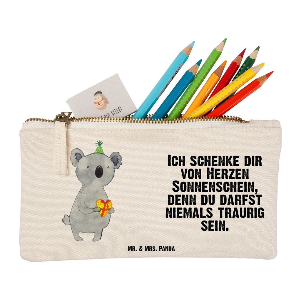 Schminktasche Koala Geschenk pencil case, pinsel tasche, beauty case, aufbewahrungstasche, Schlampermäppchen, Mäppchen, kosmetiktäschchen, beauty tasche, Kosmetiktasche, Schminktäschchen, aufbewahrungsbeutel, toiletry bag, Kulturbeutel, Federmappe, Waschbeutel, Kulturtasche, Stiftemäppchen, Schminkbeutel, Kosmetikbeutel, Etui, utensilientasche, Schminktasche, Waschtasche, Koalabär, Koala, Party, Geburtstag, Geschenk