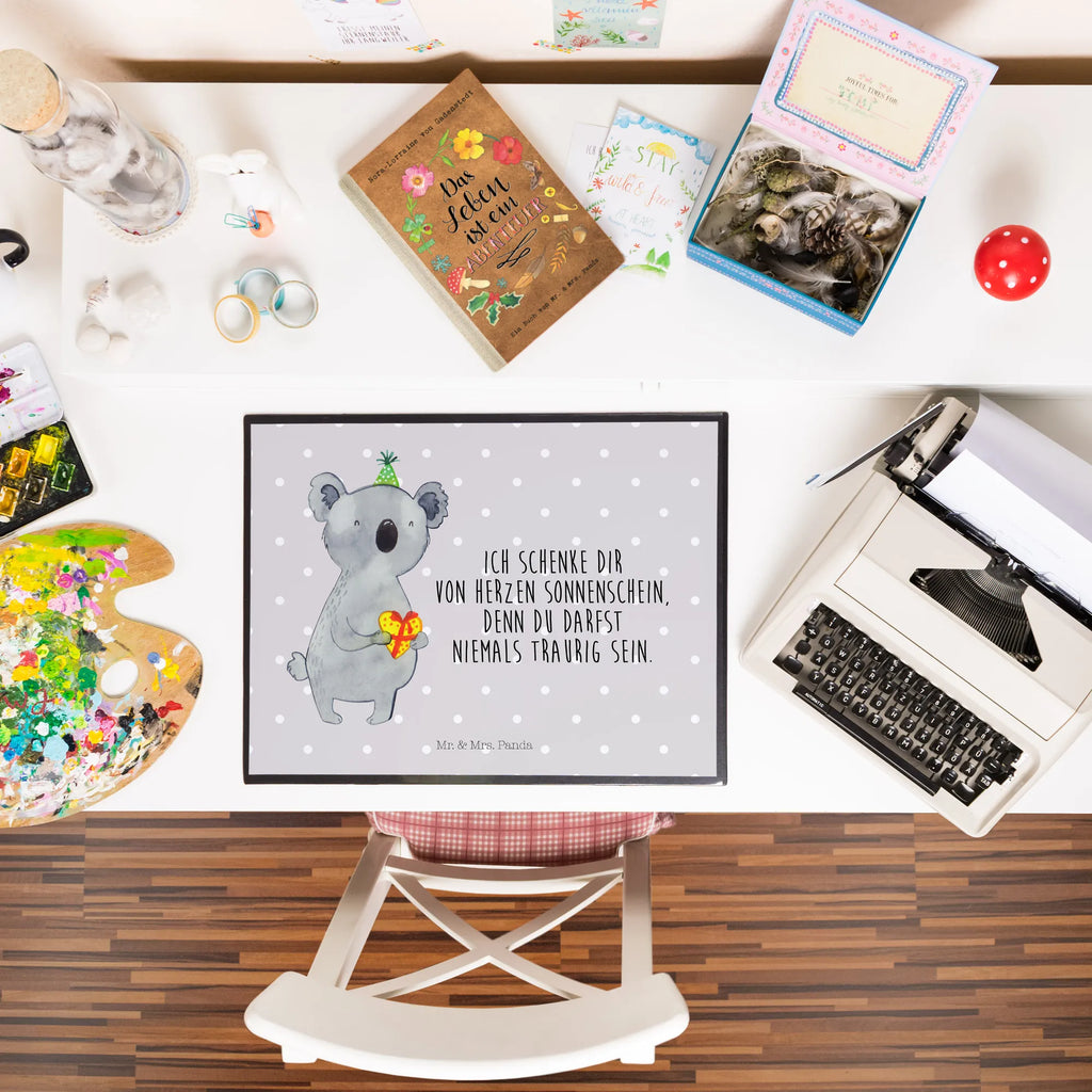 Schreibtischunterlage Koala Geschenk Schreibunterlage, Büroartikel, Bürobedarf, Schreibtisch Unterlagen, Schreibtischunterlage Groß, Schreibtischauflage, Schreibwaren, Koala, Koalabär, Party, Geschenk, Geburtstag