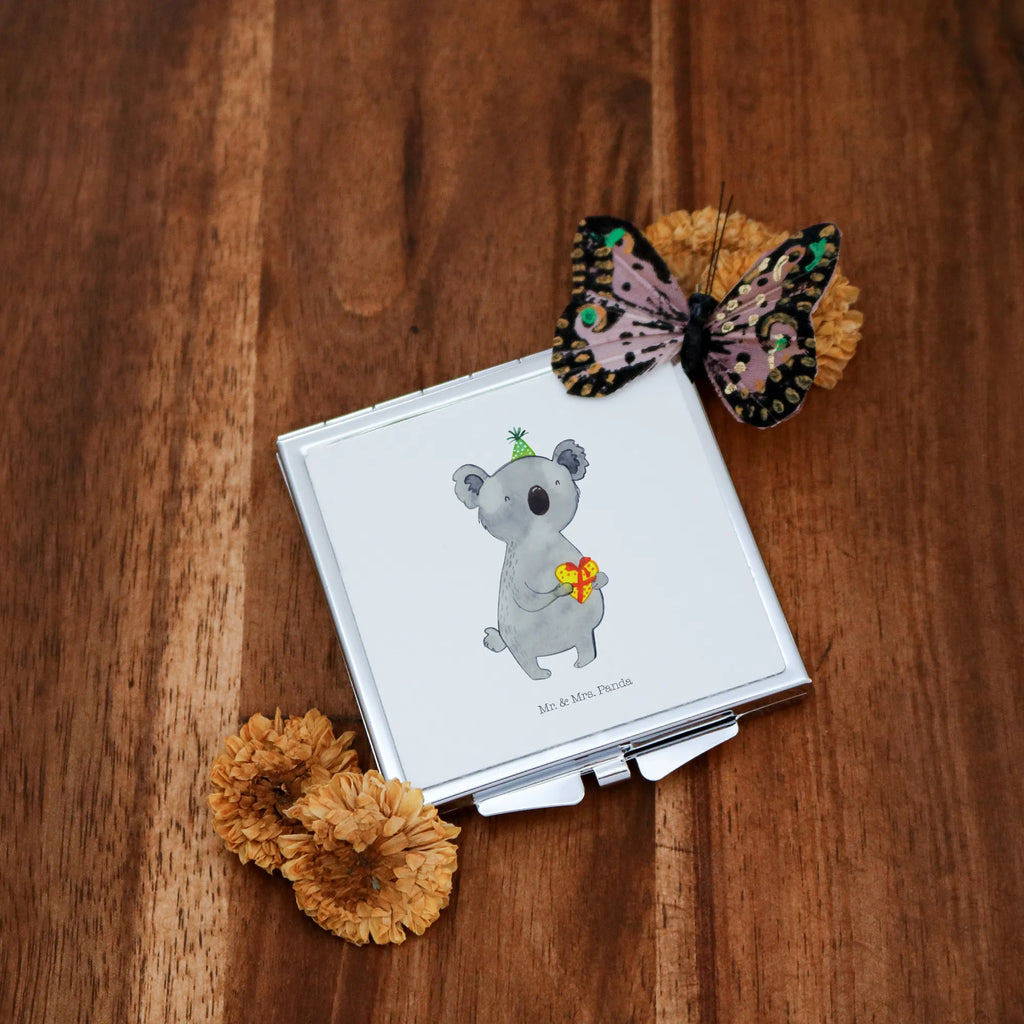 Handtaschenspiegel quadratisch Koala Geschenk Handspiegel Für Damen, Kosmetikspiegel Klein, Handspiegel Mit Hülle, Tragbarer Spiegel, Design Taschenspiegel, Silber, Kompaktspiegel, Schminkspiegel Kompakt, Taschenspiegel, Spiegel Für Unterwegs, Handspiegel Zum Mitnehmen, Handtaschenspiegel, Deko Handspiegel, Klappbarer Handspiegel, Runder Taschenspiegel, Schminkspiegel To Go, Reise Spiegel, Quadratischer Handspiegel, Spiegel Für Handtasche, Mini Spiegel, Handspiegel Geschenkidee, Spiegel Für Make-Up Tasche, Spiegel Für Schminktasche, Klappspiegel, Klappbarer Taschenspiegel, Taschen-Kosmetikspiegel, Vintage Kompaktspiegel, Koala, Koalabär, Party, Geschenk, Geburtstag