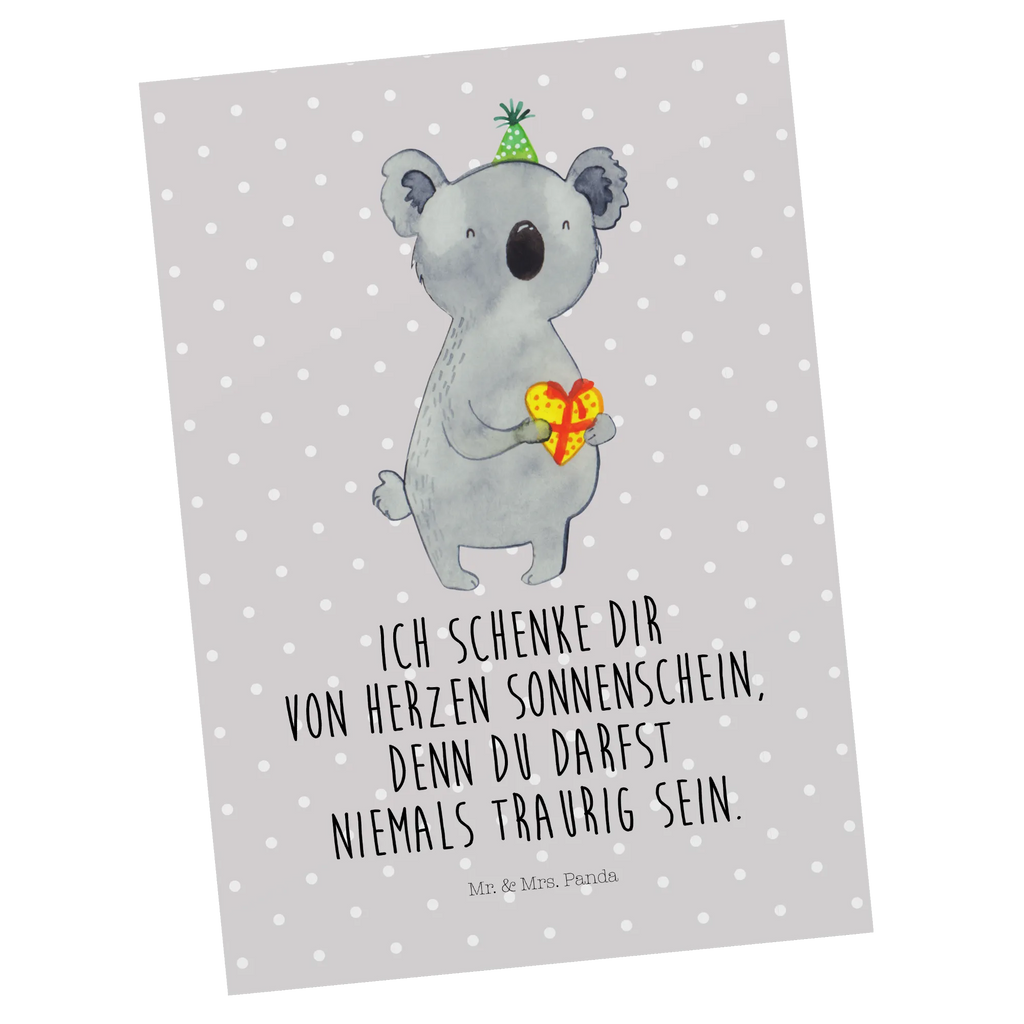 Postcard Koala bear Gift Karte, Geschenkkarte, Grußkarte, Einladungskarte, Einladung, Geburtstagskarte, Dankeskarte, Einladung Geburtstag, Ansichtskarten, Einladungskarten Geburtstag, Ansichtskarte, Postkarte, Koala, Koalabär, Party, Geschenk, Geburtstag