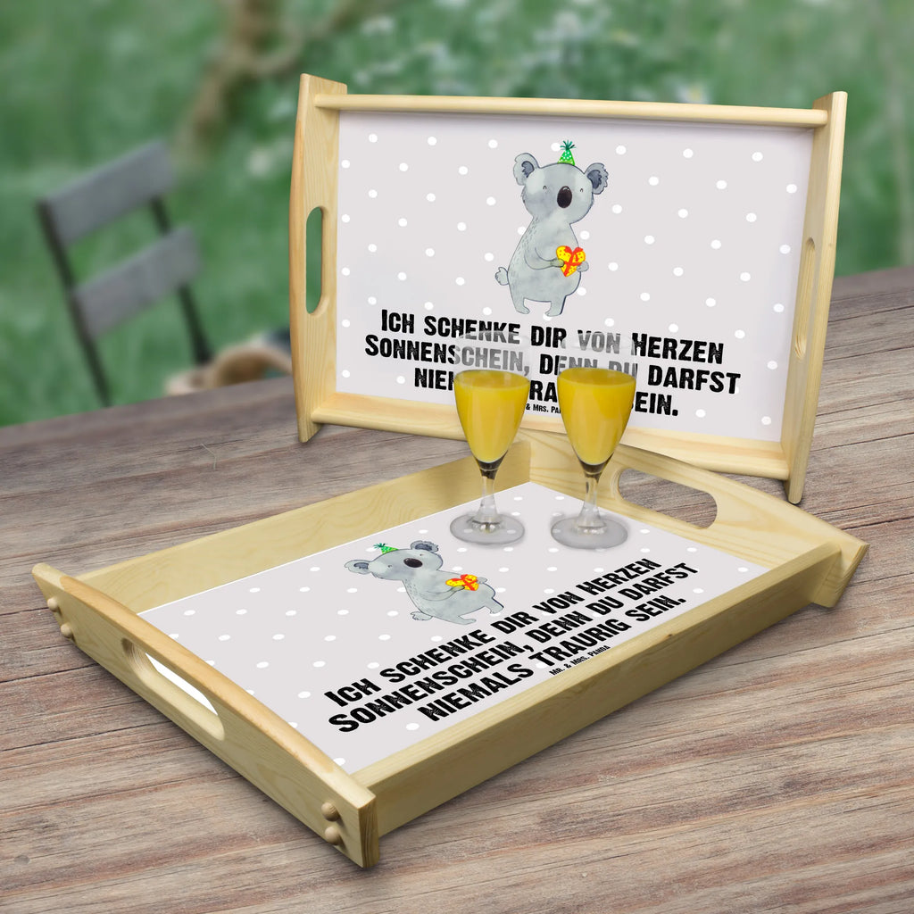 Serving tray Koala bear Gift Tablett, Dekotablett, Küchentablett, Serviertablett, Frühstückstablett, Holztablett, Koala, Koalabär, Geburtstag, Party, Geschenk