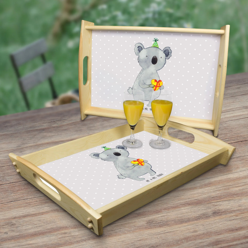 Serving tray Koala bear Gift Tablett, Dekotablett, Küchentablett, Serviertablett, Frühstückstablett, Holztablett, Koala, Koalabär, Geburtstag, Party, Geschenk
