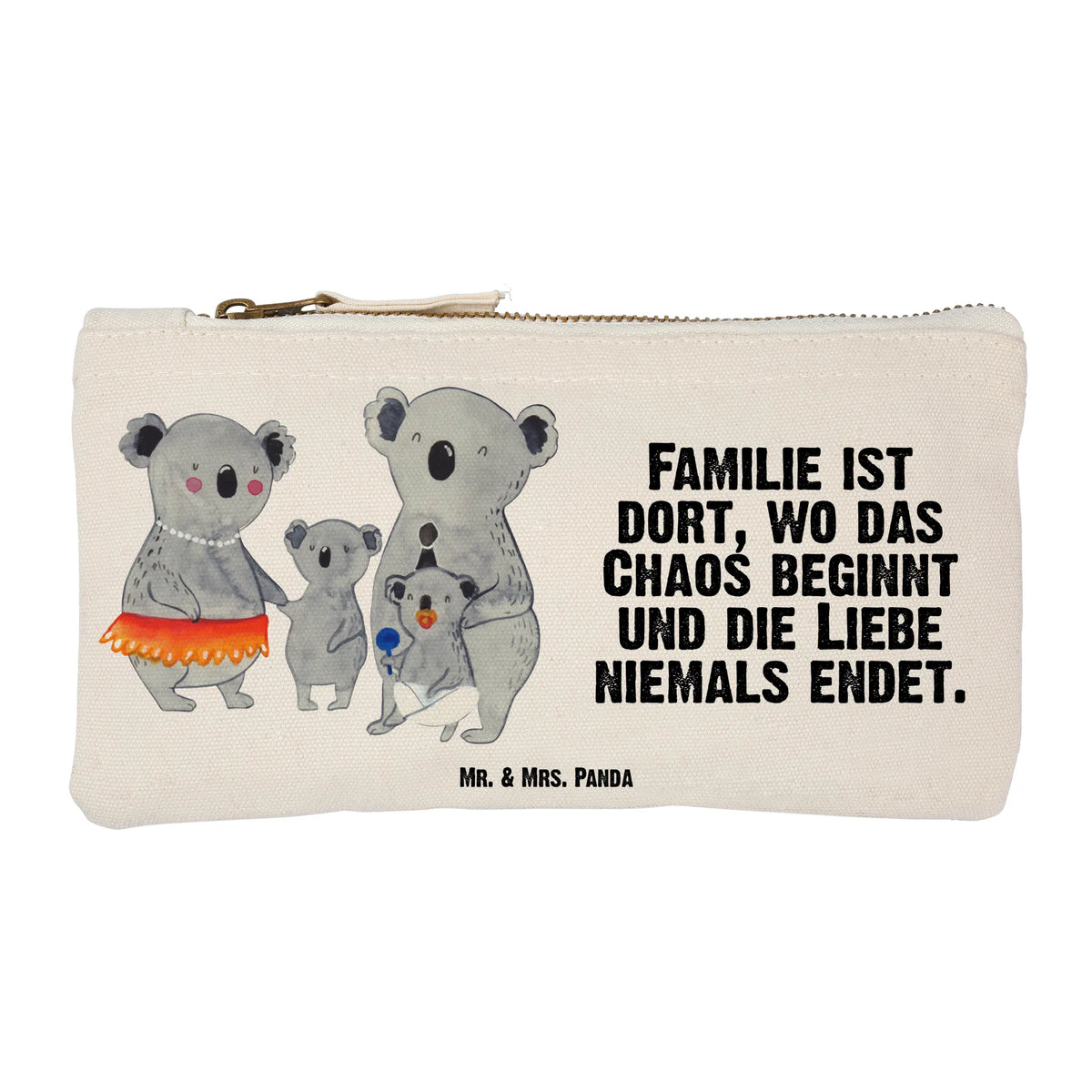 Schminktasche Koala Familie