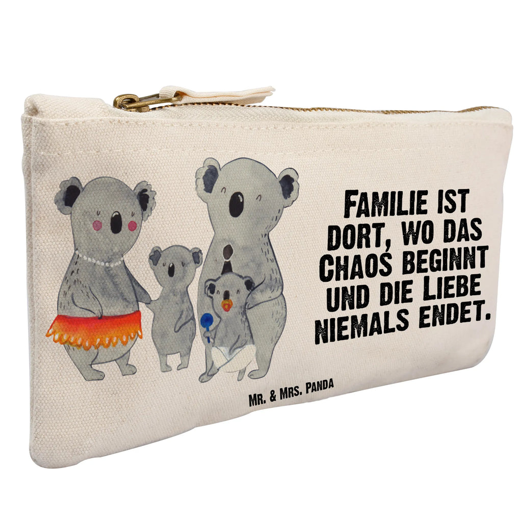 torebka na makijaż Rodzina koali Schminktasche, Schminkbeutel, beauty case, Kosmetikbeutel, kosmetiktäschchen, aufbewahrungstasche, Schminktäschchen, Kulturbeutel, beauty tasche, pencil case, Waschbeutel, Stiftemäppchen, Federmappe, pinsel tasche, Waschtasche, Etui, Mäppchen, utensilientasche, toiletry bag, Schlampermäppchen, aufbewahrungsbeutel, Kosmetiktasche, Kulturtasche, Bruder, Papa, Opa, Schwester, Oma, Familie, Vatertag, Mama, Muttertag, Koalas, Geschwister, Familienleben, Kinder, Family, Koala