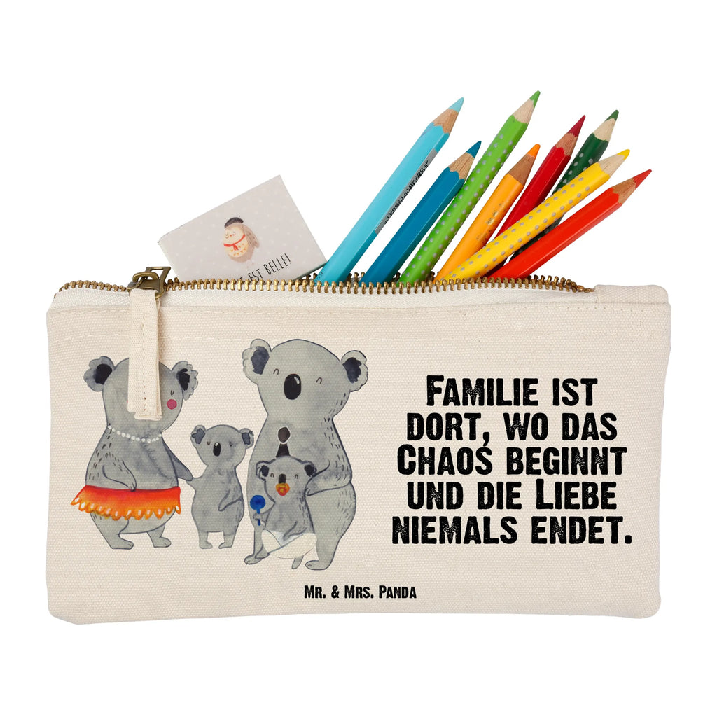 torebka na makijaż Rodzina koali Schminktasche, Schminkbeutel, beauty case, Kosmetikbeutel, kosmetiktäschchen, aufbewahrungstasche, Schminktäschchen, Kulturbeutel, beauty tasche, pencil case, Waschbeutel, Stiftemäppchen, Federmappe, pinsel tasche, Waschtasche, Etui, Mäppchen, utensilientasche, toiletry bag, Schlampermäppchen, aufbewahrungsbeutel, Kosmetiktasche, Kulturtasche, Bruder, Papa, Opa, Schwester, Oma, Familie, Vatertag, Mama, Muttertag, Koalas, Geschwister, Familienleben, Kinder, Family, Koala