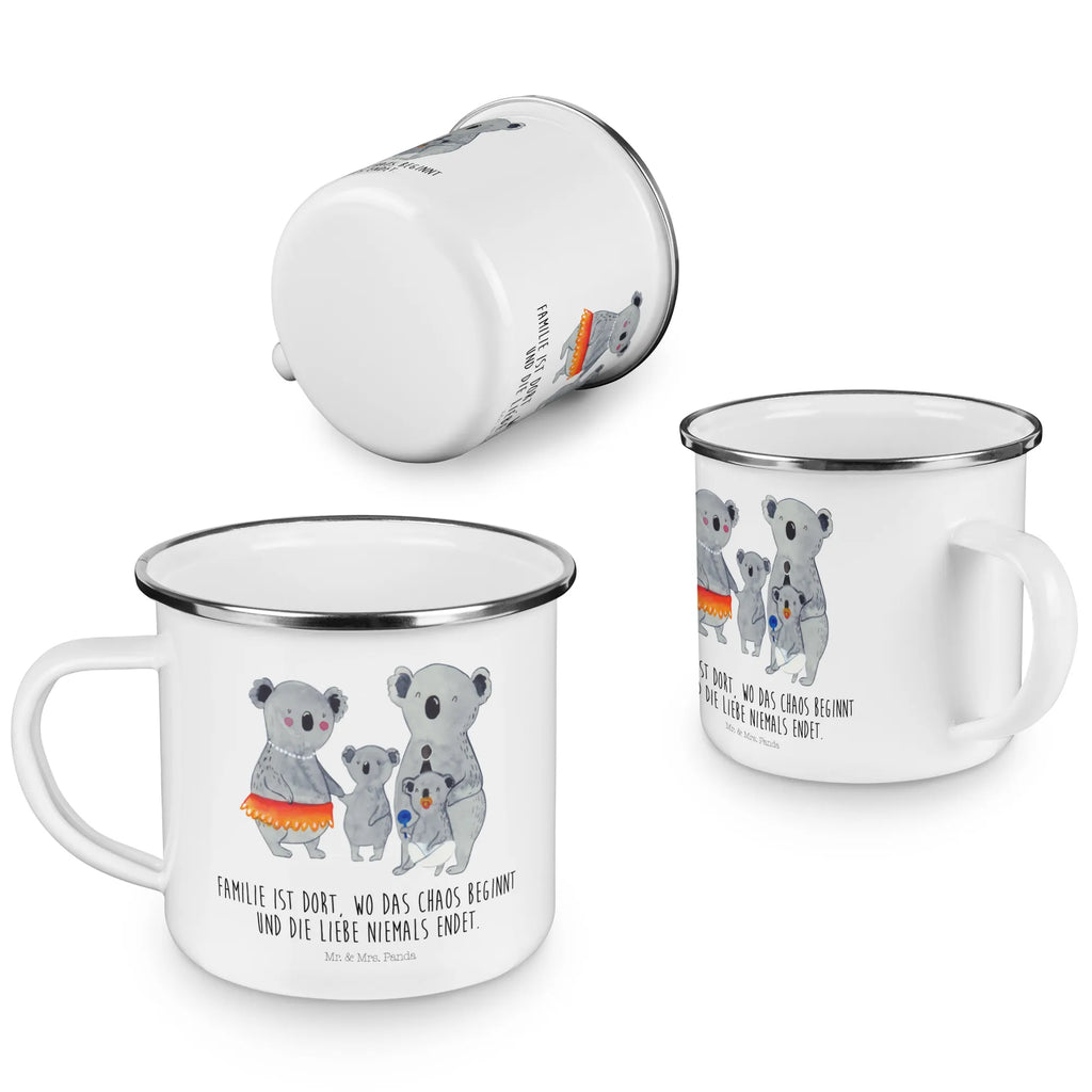 Camping Emaille Tasse Koala Familie wanderbecher, blechbecher, Campingbecher, wandertasse, Tasse, Emaille Tasse, Emailletasse, Teebecher, Emaille Becher, Pott, Trinkbecher, Becher, Tasse Emaille, becher emaille, Kaffeebecher, Teetasse, Metalltasse, Campingtasse, Blechtasse, Kaffeetasse, metallbecher, Reisebecher, emaillebecher, reisetasse, Oma, Opa, Muttertag, Familie, Schwester, Bruder, Vatertag, Mama, Papa, Familienleben, Family, Koalas, Geschwister, Kinder, Koala