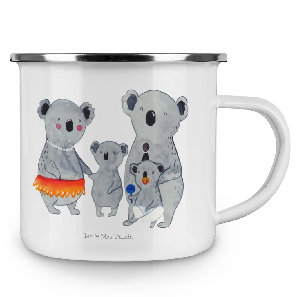 Camping Emaille Tasse Koala Familie wanderbecher, blechbecher, Campingbecher, wandertasse, Tasse, Emaille Tasse, Emailletasse, Teebecher, Emaille Becher, Pott, Trinkbecher, Becher, Tasse Emaille, becher emaille, Kaffeebecher, Teetasse, Metalltasse, Campingtasse, Blechtasse, Kaffeetasse, metallbecher, Reisebecher, emaillebecher, reisetasse, Oma, Opa, Muttertag, Familie, Schwester, Bruder, Vatertag, Mama, Papa, Familienleben, Family, Koalas, Geschwister, Kinder, Koala