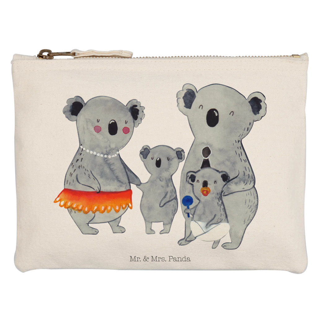 torebka na makijaż Rodzina koali Schminktasche, Schminkbeutel, beauty case, Kosmetikbeutel, kosmetiktäschchen, aufbewahrungstasche, Schminktäschchen, Kulturbeutel, beauty tasche, pencil case, Waschbeutel, Stiftemäppchen, Federmappe, pinsel tasche, Waschtasche, Etui, Mäppchen, utensilientasche, toiletry bag, Schlampermäppchen, aufbewahrungsbeutel, Kosmetiktasche, Kulturtasche, Bruder, Papa, Opa, Schwester, Oma, Familie, Vatertag, Mama, Muttertag, Koalas, Geschwister, Familienleben, Kinder, Family, Koala
