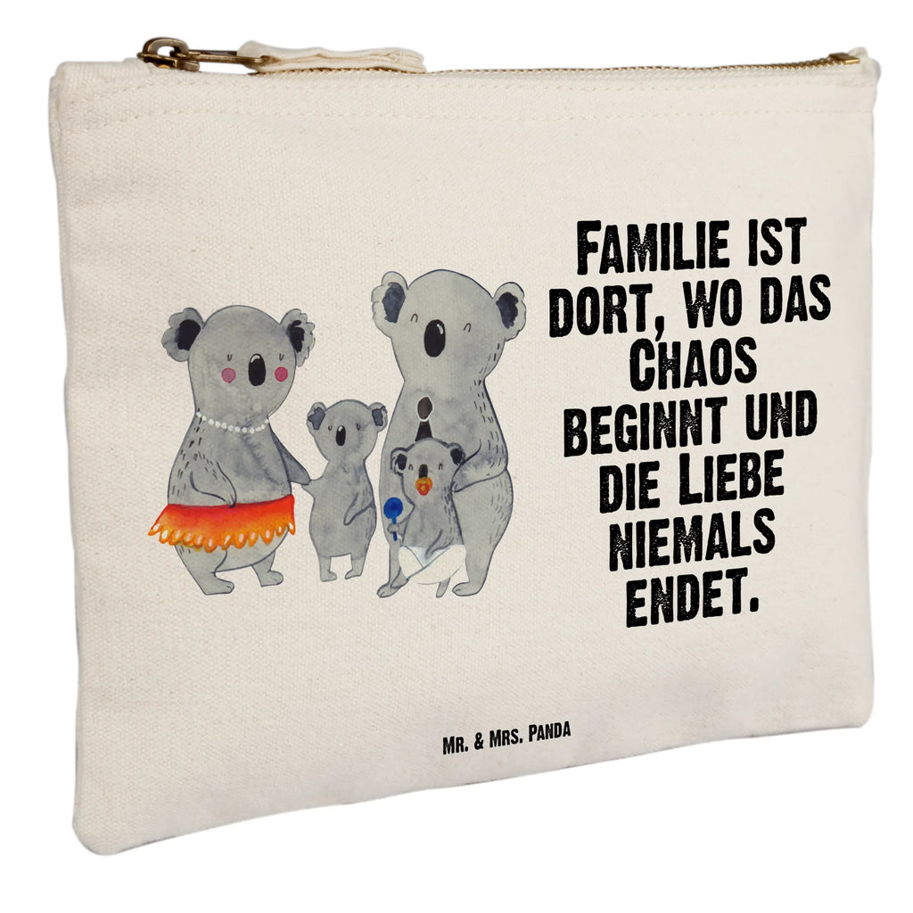 torebka na makijaż Rodzina koali Schminktasche, Schminkbeutel, beauty case, Kosmetikbeutel, kosmetiktäschchen, aufbewahrungstasche, Schminktäschchen, Kulturbeutel, beauty tasche, pencil case, Waschbeutel, Stiftemäppchen, Federmappe, pinsel tasche, Waschtasche, Etui, Mäppchen, utensilientasche, toiletry bag, Schlampermäppchen, aufbewahrungsbeutel, Kosmetiktasche, Kulturtasche, Bruder, Papa, Opa, Schwester, Oma, Familie, Vatertag, Mama, Muttertag, Koalas, Geschwister, Familienleben, Kinder, Family, Koala
