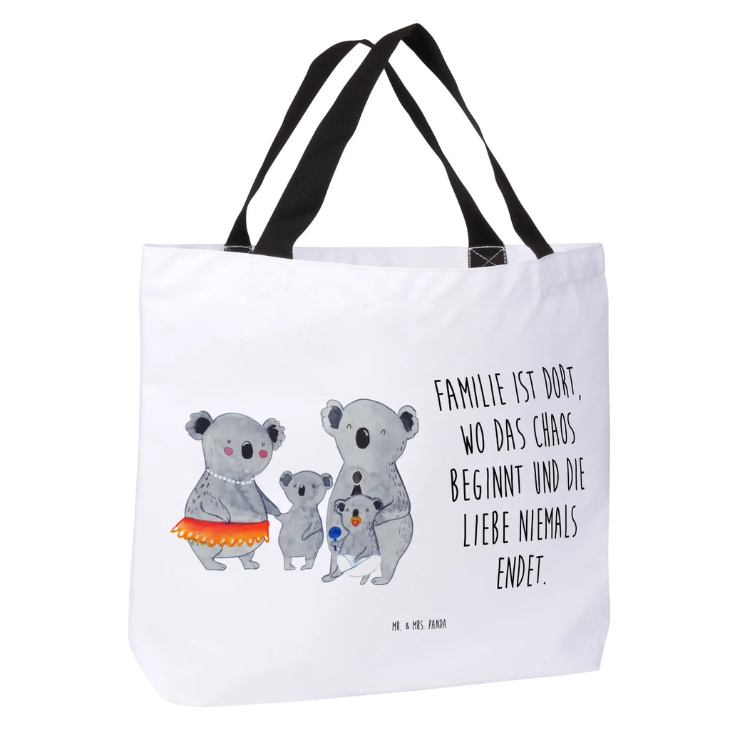 Shopper Koala Familie XXL Tasche, Tüte, Strandtasche, Einkaufsbeutel, Ausflug, Beutel, Stofftasche, Schultasche, Einkaufstasche, Tragebeutel, XL, Freizeittasche, Schulbeutel, Shopper, Schultertasche, Alltagstasche, Papa, Mama, Bruder, Schwester, Muttertag, Familie, Vatertag, Opa, Oma, Kinder, Family, Familienleben, Koalas, Koala, Geschwister