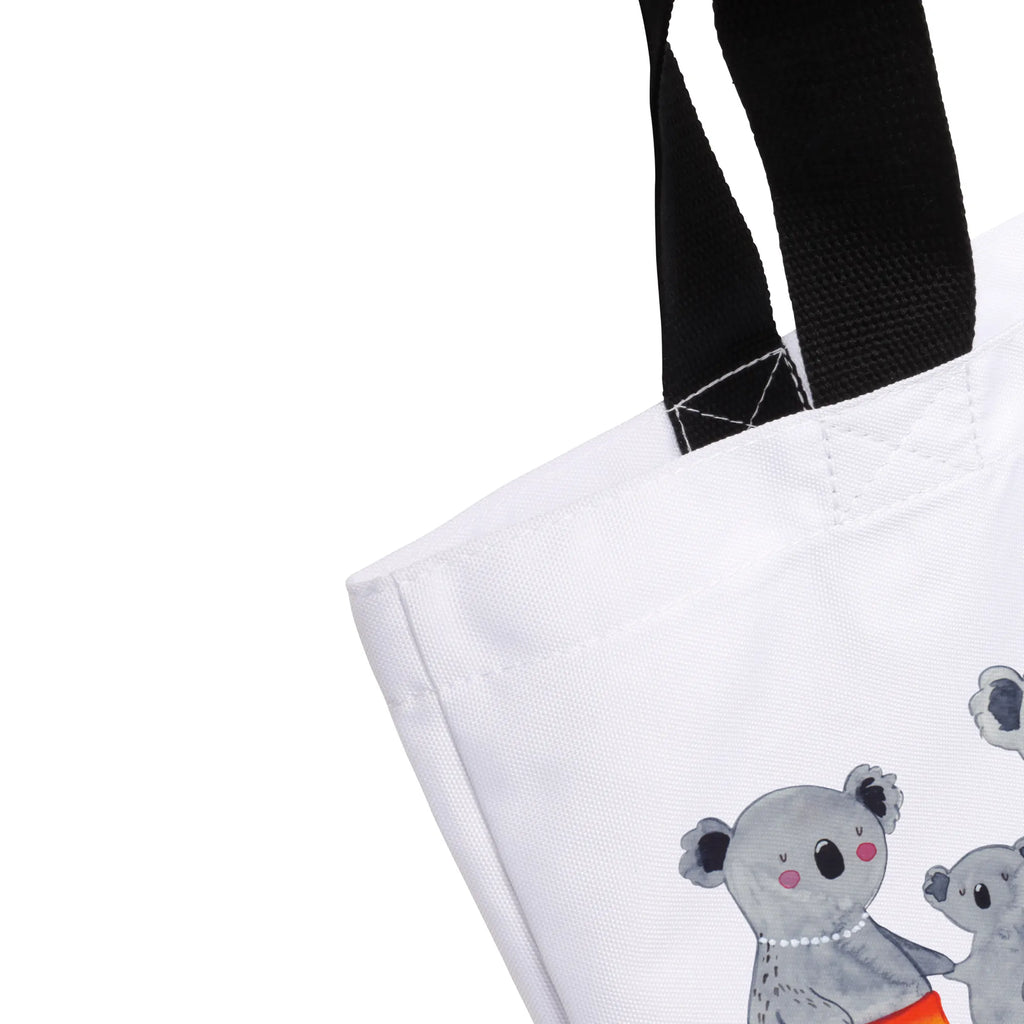 Shopper Koala Familie XXL Tasche, Tüte, Strandtasche, Einkaufsbeutel, Ausflug, Beutel, Stofftasche, Schultasche, Einkaufstasche, Tragebeutel, XL, Freizeittasche, Schulbeutel, Shopper, Schultertasche, Alltagstasche, Papa, Mama, Bruder, Schwester, Muttertag, Familie, Vatertag, Opa, Oma, Kinder, Family, Familienleben, Koalas, Koala, Geschwister
