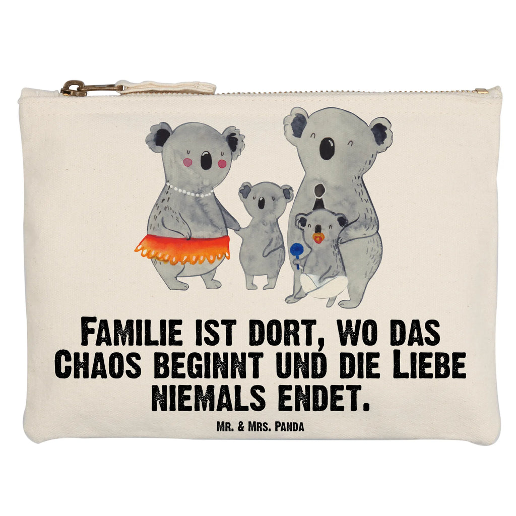 torebka na makijaż Rodzina koali Schminktasche, Schminkbeutel, beauty case, Kosmetikbeutel, kosmetiktäschchen, aufbewahrungstasche, Schminktäschchen, Kulturbeutel, beauty tasche, pencil case, Waschbeutel, Stiftemäppchen, Federmappe, pinsel tasche, Waschtasche, Etui, Mäppchen, utensilientasche, toiletry bag, Schlampermäppchen, aufbewahrungsbeutel, Kosmetiktasche, Kulturtasche, Bruder, Papa, Opa, Schwester, Oma, Familie, Vatertag, Mama, Muttertag, Koalas, Geschwister, Familienleben, Kinder, Family, Koala