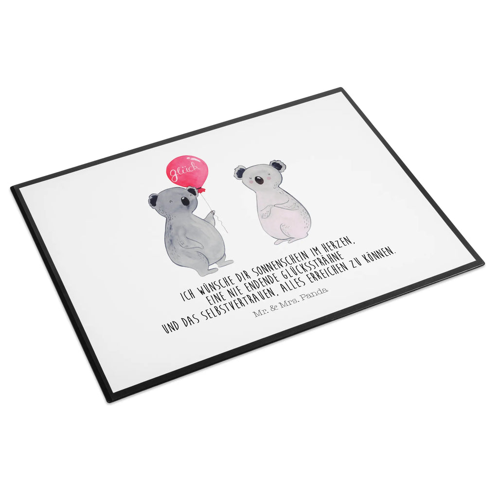 Desk pad Koala bear balloon girl, Desk pad, underlay, office, desk, children, Koala, koala, present, party, balloon, birthday