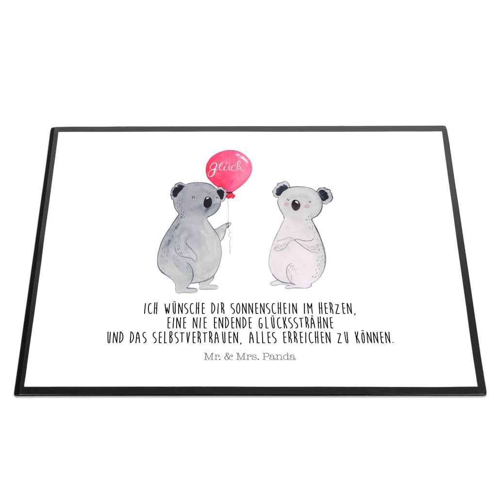 Desk pad Koala bear balloon girl, Desk pad, underlay, office, desk, children, Koala, koala, present, party, balloon, birthday