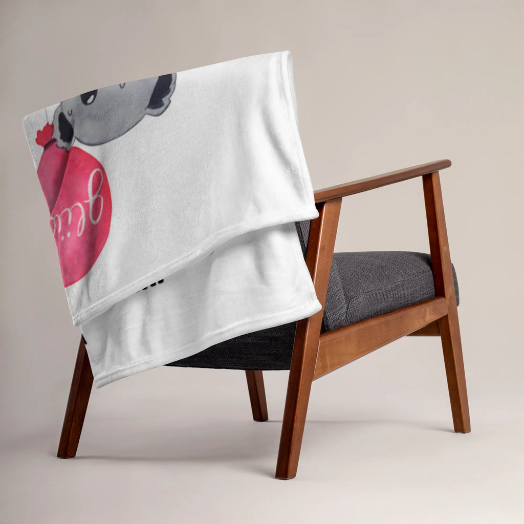 Kocyk dla niemowląt koala balon Babygeschenk, Babyecke Kuscheldecke, Babydecke, Krabbeldecke, Geschenk Geburt, Koala, Koalabär, Luftballon, Geburtstag, Geschenk, Party