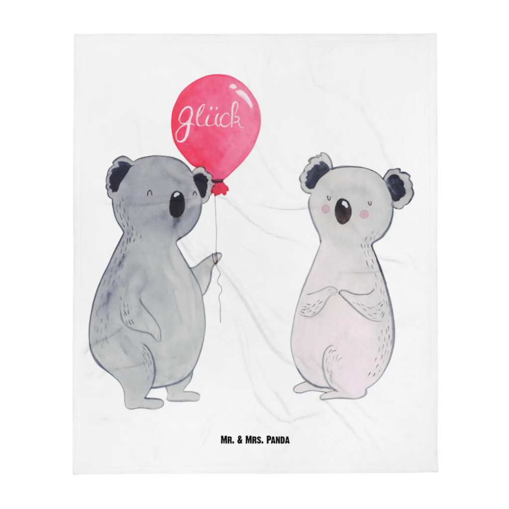 Kocyk dla niemowląt koala balon Babygeschenk, Babyecke Kuscheldecke, Babydecke, Krabbeldecke, Geschenk Geburt, Koala, Koalabär, Luftballon, Geburtstag, Geschenk, Party