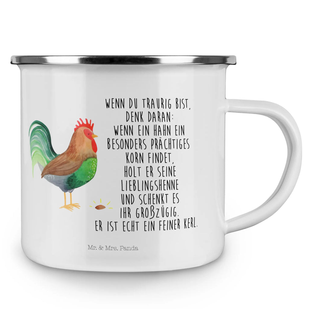 Kempingowy kubek emaliowany kogut ziarno becher emaille, Teetasse, Becher, Trinkbecher, Teebecher, blechbecher, metallbecher, emaillebecher, Kaffeetasse, Emaille Becher, Campingtasse, Tasse Emaille, Pott, Blechtasse, wanderbecher, Campingbecher, Tasse, Emailletasse, Emaille Tasse, Reisebecher, reisetasse, Kaffeebecher, Metalltasse, wandertasse, Hoftiere, Bauernhof, Landwirt, Landwirtin, Henne, Eier, Hahn, Korn, Natur