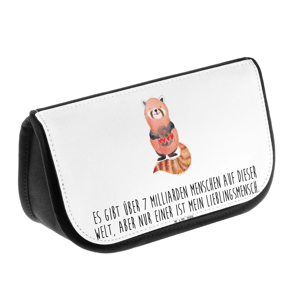 Kosmetyczka Czerwony Panda Motywy zwierzęce, dobra energia, zabawne powiedzonka, zwierzęta