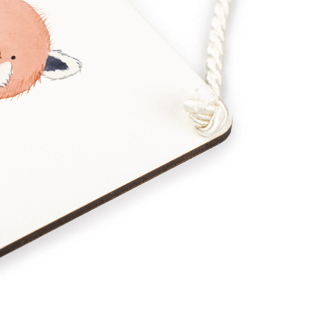 Decorative sign red panda small animals, cute, funny, cute animal motives, hand drawn, small world, funny sayings, good mood, happy, gifts, gift ideas, special gifts, animal lover, card, love, heart, red, favourite person, Panda, darling