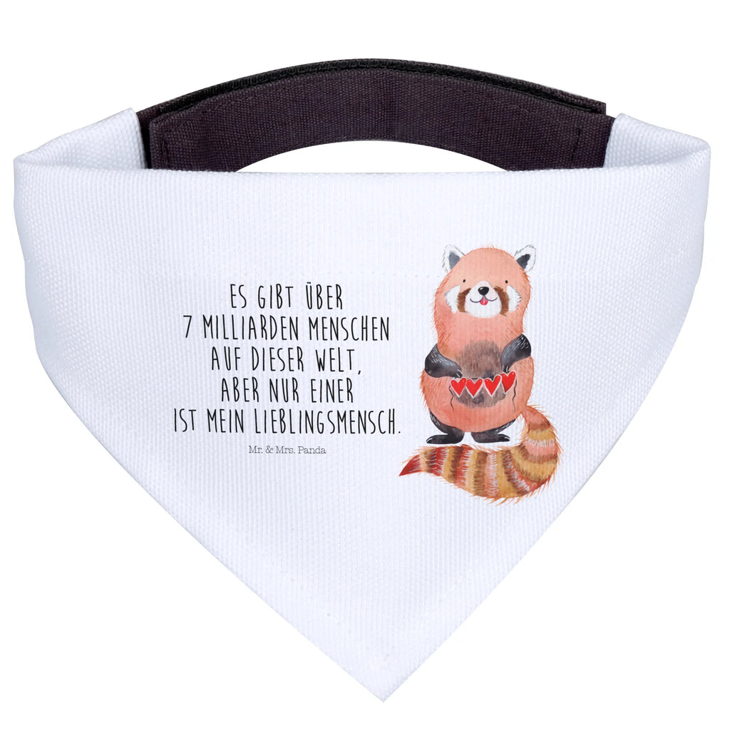 Hundehalstuch Roter Panda Tuch, Mittelgroße Hunde, Hunde, Hundehalstuch, Halstuch, Mittel, Lustige Sprüche, Tiere, Tiermotive, Gute Laune, Liebling, Liebe, Herz, Lieblingsmensch, Rot, Panda