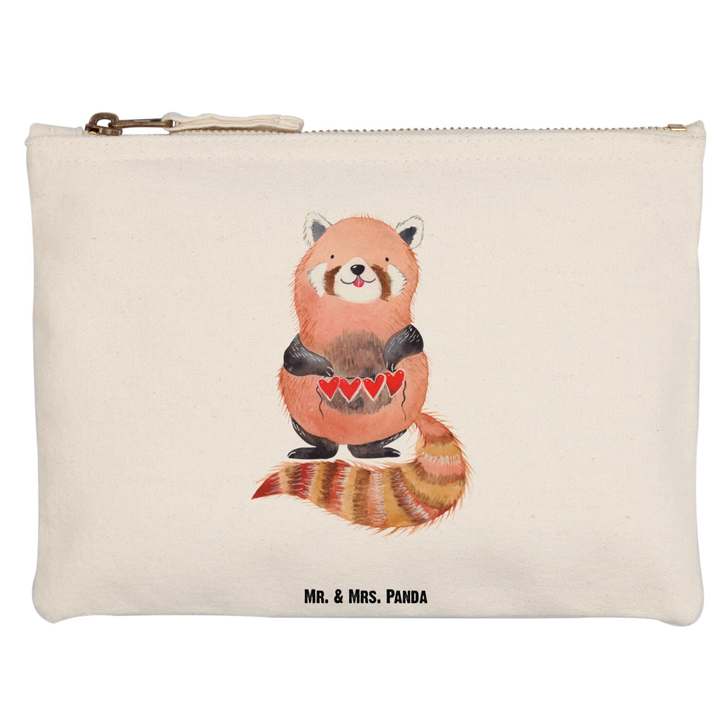 Schminktasche Roter Panda pencil case, kosmetiktäschchen, aufbewahrungsbeutel, Federmappe, Waschtasche, Mäppchen, toiletry bag, Schminktasche, Etui, pinsel tasche, Kulturbeutel, Waschbeutel, utensilientasche, Kosmetiktasche, Schminktäschchen, Stiftemäppchen, Schminkbeutel, beauty case, Kulturtasche, aufbewahrungstasche, beauty tasche, Kosmetikbeutel, Schlampermäppchen, Tiermotive, Tiere, Lustige Sprüche, Gute Laune, Rot, Herz, Lieblingsmensch, Liebling, Liebe, Panda