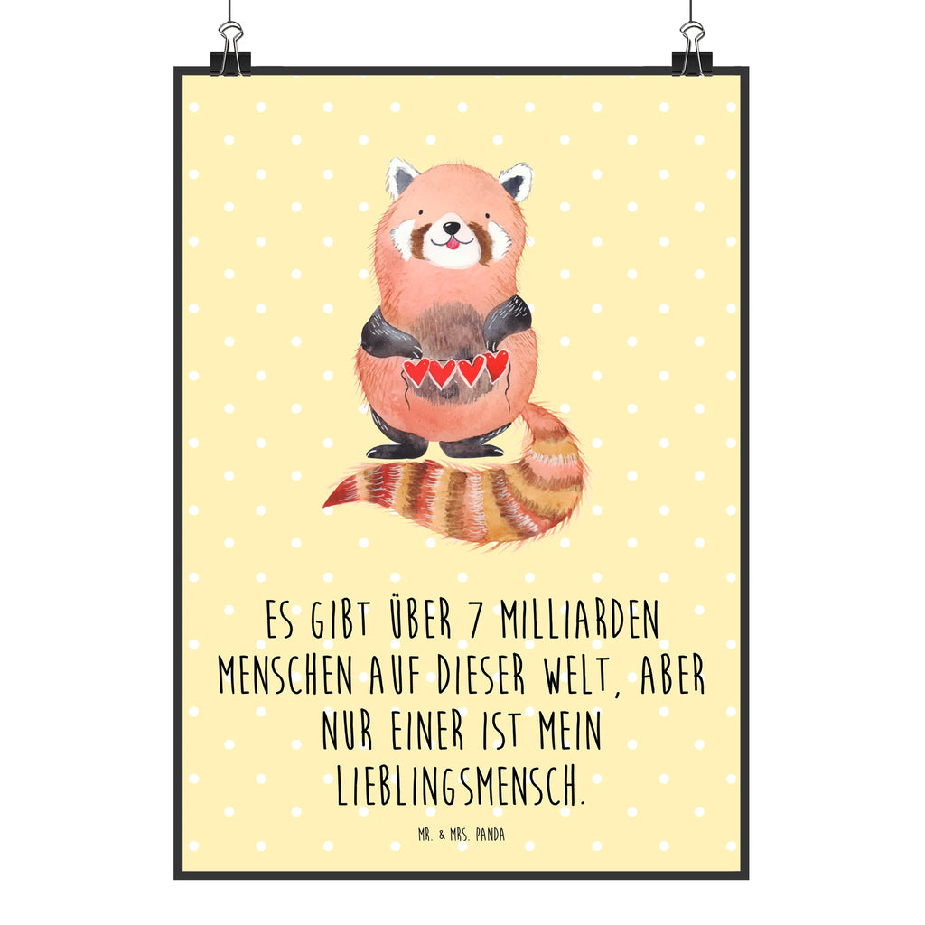Plakat Czerwony Panda kunstdruck poster, Poster, Wandbild, Bild für Wand, Wandschmuck, Bild, Deko Bild, grafikposter, Wanddeko Bild, Mr. & Mrs. Panda Poster, Plakat, wandkunst, Kunstdruck, kunst für die wand, Wanddekoration, wanddruck, drucke, kunstposter, wanddeko, Wandposter, Posterdruck, Designposter, Gute Laune, Tiermotive, Tiere, Lustige Sprüche, Lieblingsmensch, Herz, Liebling, Rot, Panda, Liebe
