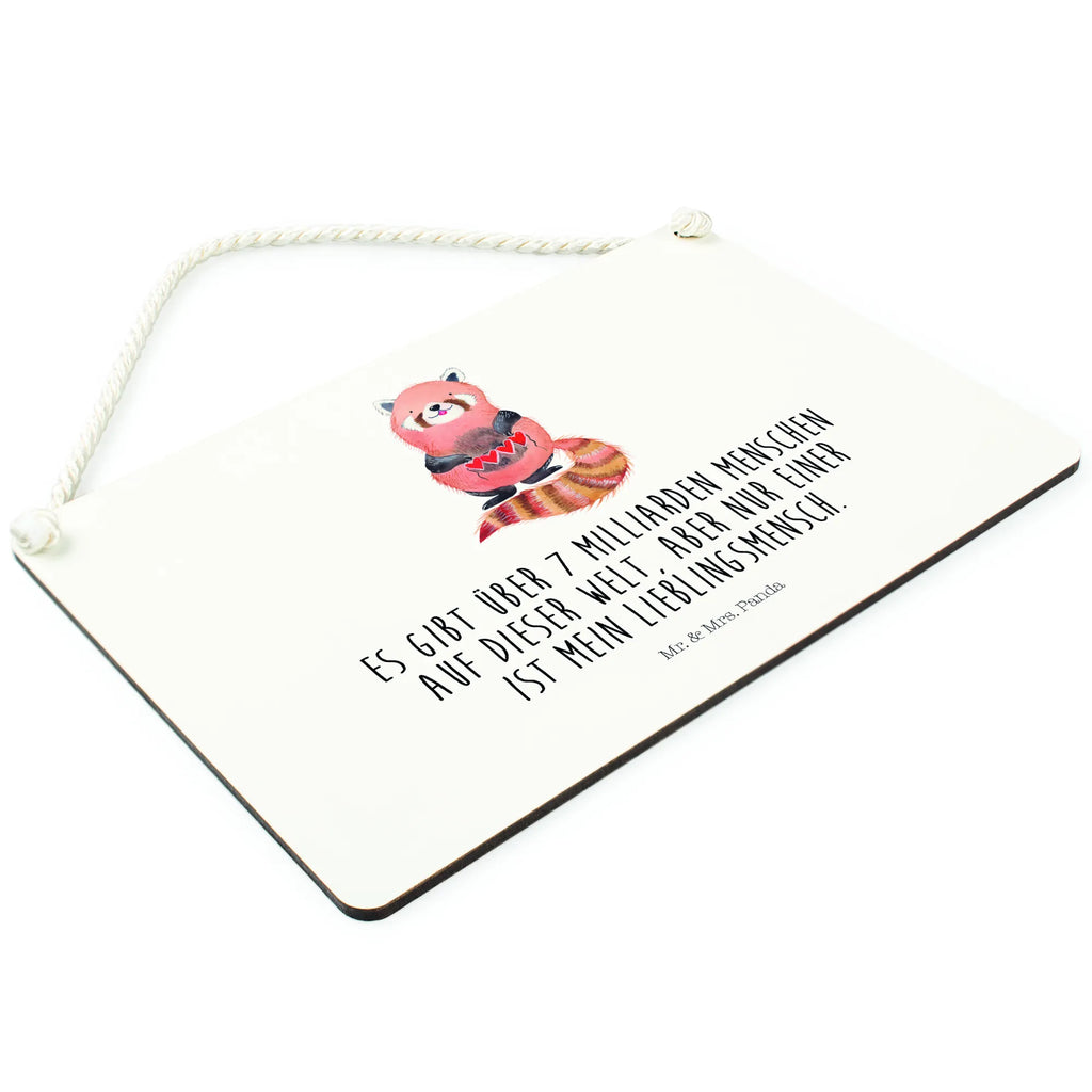 Decorative sign red panda small animals, cute, funny, cute animal motives, hand drawn, small world, funny sayings, good mood, happy, gifts, gift ideas, special gifts, animal lover, card, love, heart, red, favourite person, Panda, darling