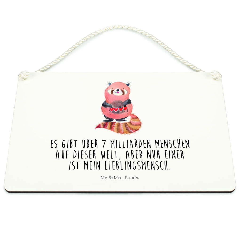 Decorative sign red panda small animals, cute, funny, cute animal motives, hand drawn, small world, funny sayings, good mood, happy, gifts, gift ideas, special gifts, animal lover, card, love, heart, red, favourite person, Panda, darling