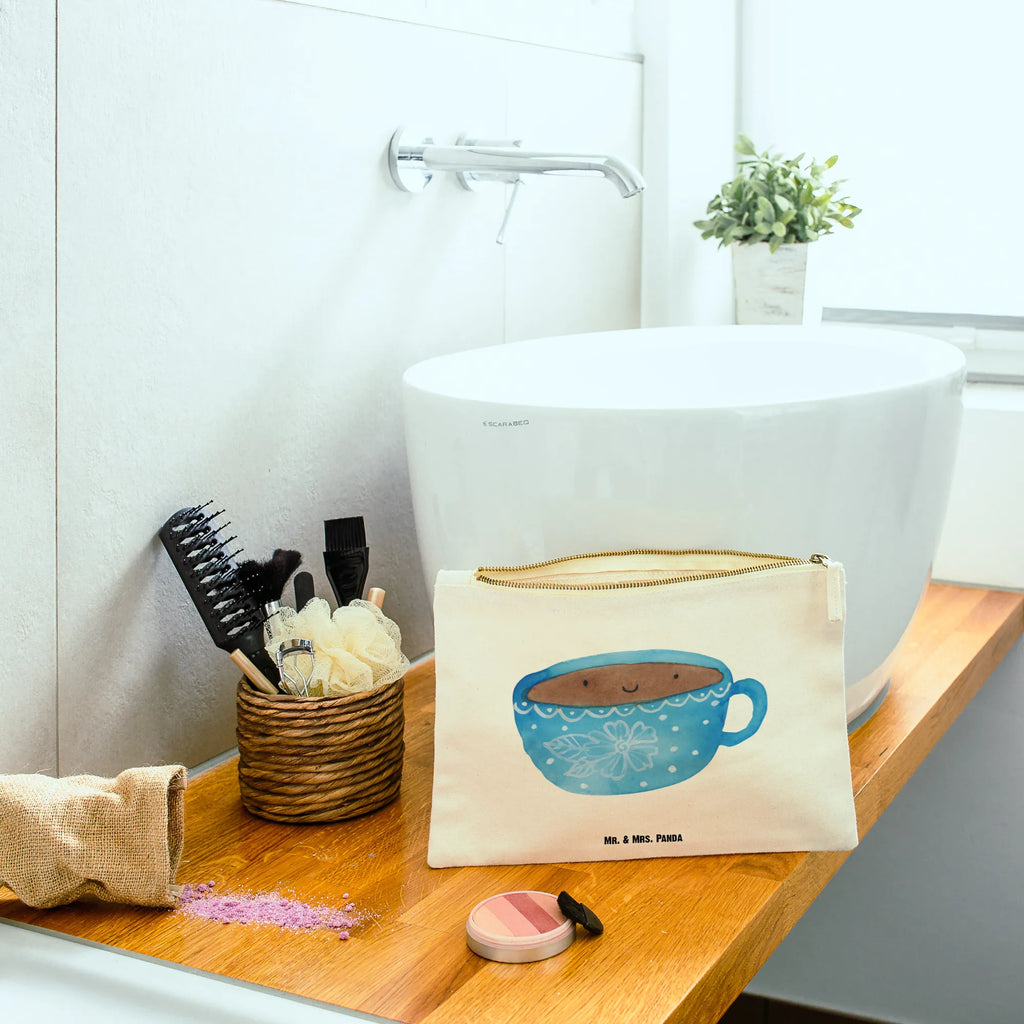 Make-up bag Coffee Cup beauty case, pencil case, aufbewahrungsbeutel, Kosmetikbeutel, kosmetiktäschchen, Kosmetiktasche, Stiftemäppchen, Kulturbeutel, Etui, Kulturtasche, Schminktasche, pinsel tasche, Schlampermäppchen, Schminktäschchen, utensilientasche, Waschbeutel, Federmappe, beauty tasche, aufbewahrungstasche, Schminkbeutel, Waschtasche, Mäppchen, toiletry bag, Tiermotive, Tiere, Lustige Sprüche, Gute Laune, Kaffee, Genuss, Tasse, Liebe, Glücklich, Geschmack