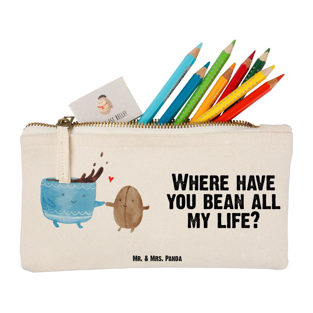 torebka na makijaż kawa ziarno Mäppchen, pencil case, Schminkbeutel, Waschbeutel, Stiftemäppchen, aufbewahrungsbeutel, beauty tasche, aufbewahrungstasche, Etui, Kosmetiktasche, pinsel tasche, Waschtasche, kosmetiktäschchen, Schminktasche, toiletry bag, Federmappe, Schlampermäppchen, beauty case, Schminktäschchen, Kulturbeutel, Kosmetikbeutel, Kulturtasche, utensilientasche, Tiermotive, Tiere, Lustige Sprüche, Gute Laune, Kaffee, Genuss, Glück, Kaffeebohne, Zufriedenheit