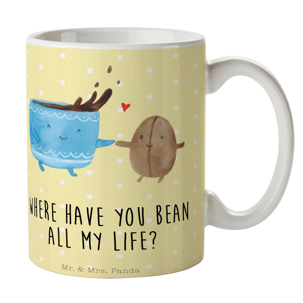Mug Coffee Bean Tasse, Tasse mit Zitaten, Teetasse, Keramiktasse, Bürotasse, Tasse mit Motiven, Porzellantasse, Kaffeetasse, Geschenktasse, Tiermotive, Gute Laune, lustige Sprüche, Tiere, Glück, Genuss, Kaffeebohne, Kaffee, Zufriedenheit