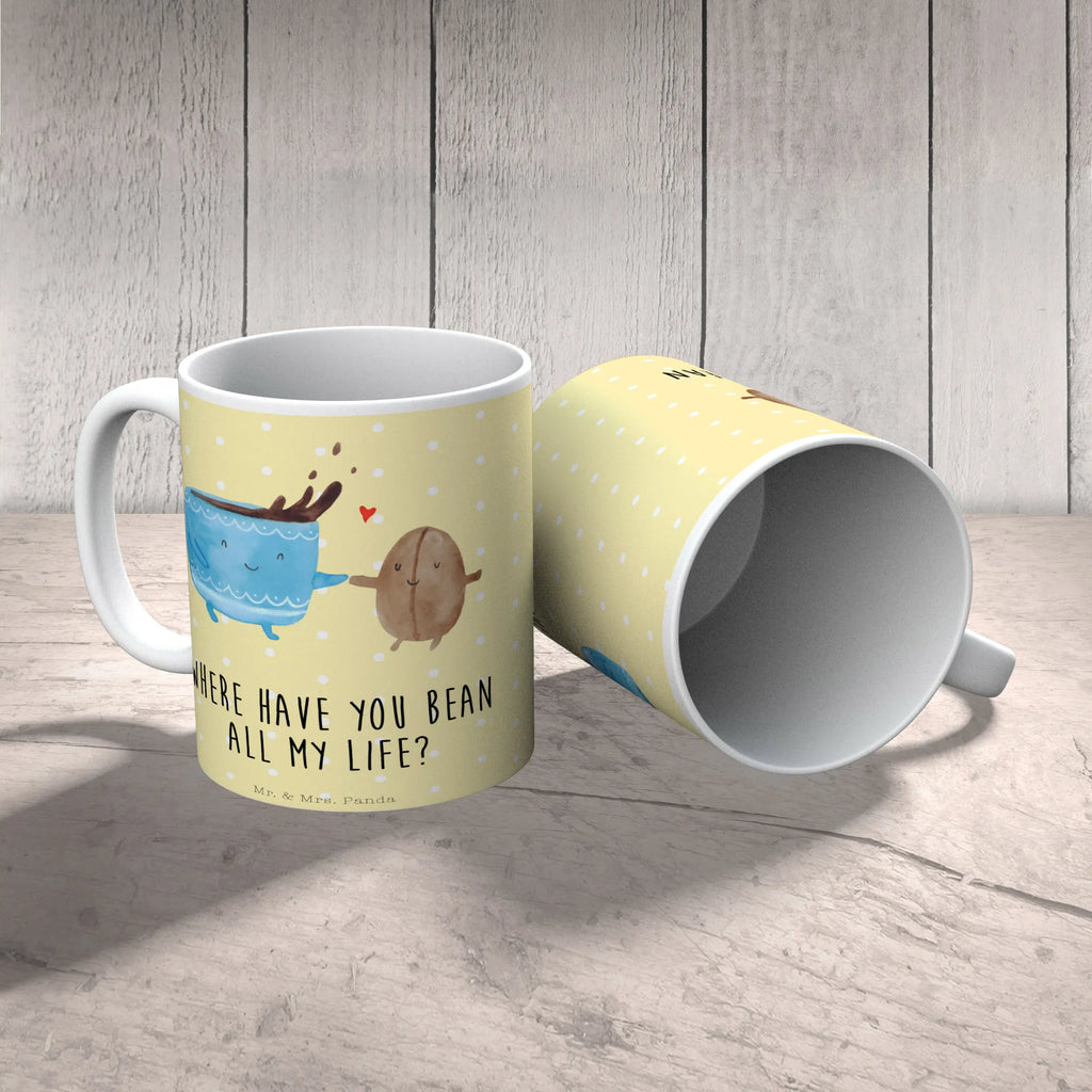 Mug Coffee Bean Tasse, Tasse mit Zitaten, Teetasse, Keramiktasse, Bürotasse, Tasse mit Motiven, Porzellantasse, Kaffeetasse, Geschenktasse, Tiermotive, Gute Laune, lustige Sprüche, Tiere, Glück, Genuss, Kaffeebohne, Kaffee, Zufriedenheit