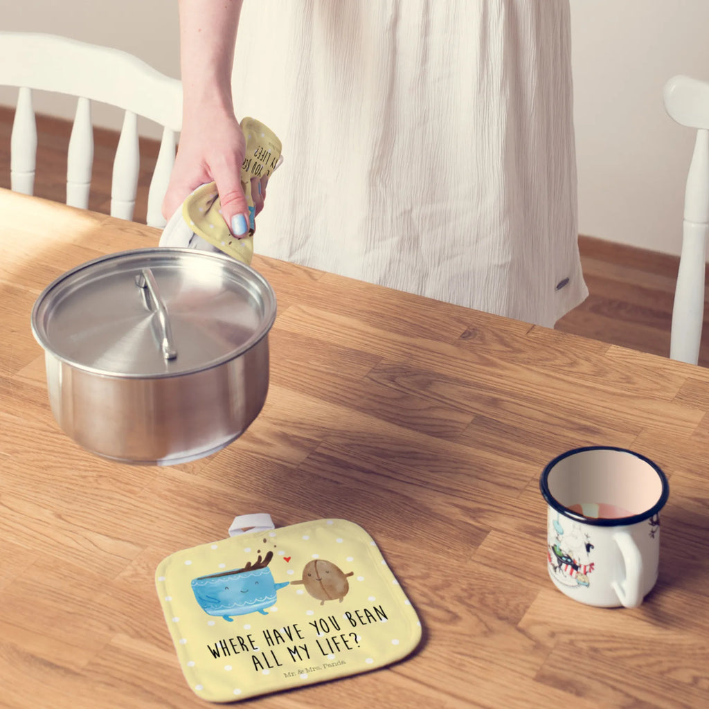 2er Set Topflappen  Kaffee Bohne Schöne Topflappen, Topflappen Set, Topflappen mit Spruch, Topfhandschuhe, Ofenhandschuh, Ofenhandschuhe, Topflappen, Topfhandschuh, Topflappenset, Topflappen 2er Set, Topfuntersetzer, Topflappen lustig, Tiermotive, Gute Laune, lustige Sprüche, Tiere, Zufriedenheit, Glück, Kaffee, Genuss, Kaffeebohne