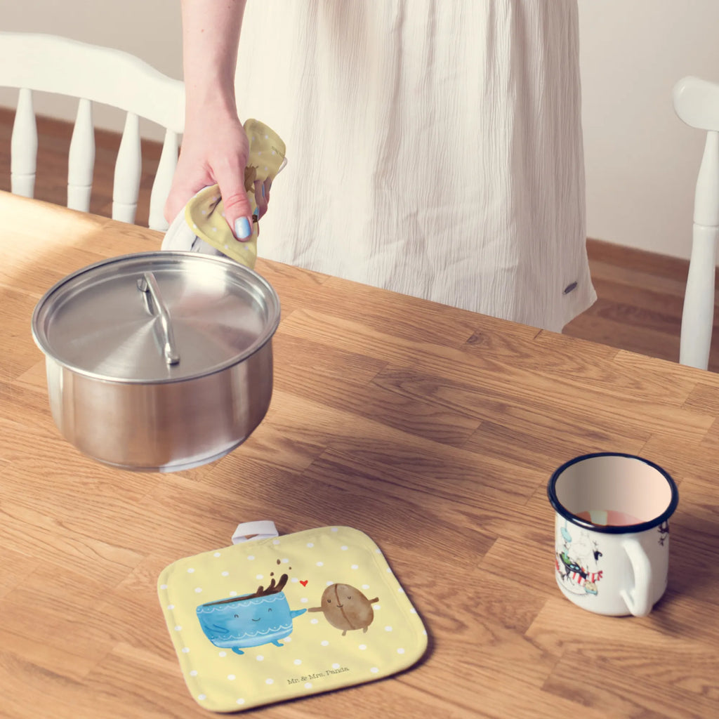 2er Set Topflappen  Kaffee Bohne Schöne Topflappen, Topflappen Set, Topflappen mit Spruch, Topfhandschuhe, Ofenhandschuh, Ofenhandschuhe, Topflappen, Topfhandschuh, Topflappenset, Topflappen 2er Set, Topfuntersetzer, Topflappen lustig, Tiermotive, Gute Laune, lustige Sprüche, Tiere, Zufriedenheit, Glück, Kaffee, Genuss, Kaffeebohne