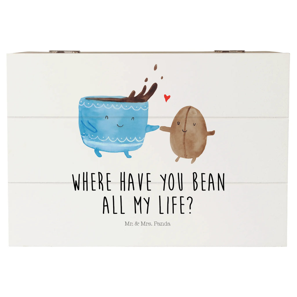 Holzkiste Kaffee Bohne Geschenkdose, Schatulle, Dekokiste, Truhe, XXL, Geschenkbox, Erinnerungskiste, Aufbewahrungsbox, Erinnerungsbox, Kiste, Holzkiste, Schatzkiste, Tiermotive, Gute Laune, lustige Sprüche, Tiere, Genuss, Glück, Zufriedenheit, Kaffee, Kaffeebohne