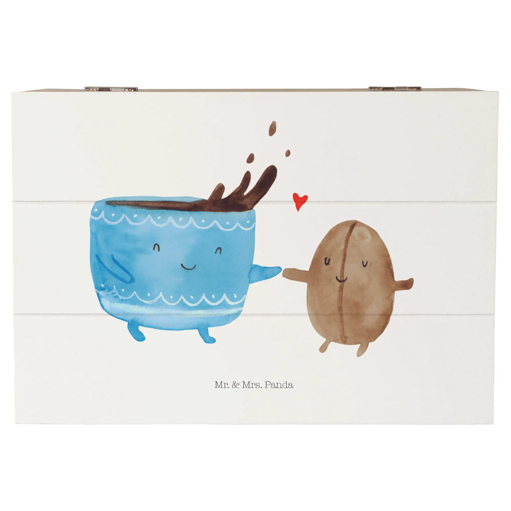 Holzkiste Kaffee Bohne Geschenkdose, Schatulle, Dekokiste, Truhe, XXL, Geschenkbox, Erinnerungskiste, Aufbewahrungsbox, Erinnerungsbox, Kiste, Holzkiste, Schatzkiste, Tiermotive, Gute Laune, lustige Sprüche, Tiere, Genuss, Glück, Zufriedenheit, Kaffee, Kaffeebohne