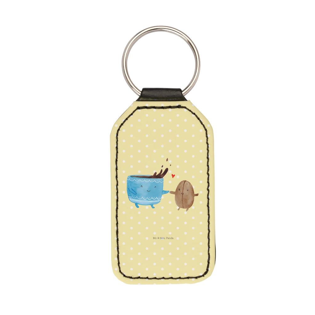 Rectangular key ring Coffee Bean keychain, lucky charm, bag pendant, pendant, key ring, small animals, cute, funny, cute animal motives, hand drawn, small world, funny sayings, good mood, happy, gifts, gift ideas, special gifts, animal lover, card, happiness, satisfaction, pleasure, coffee bean, Coffee