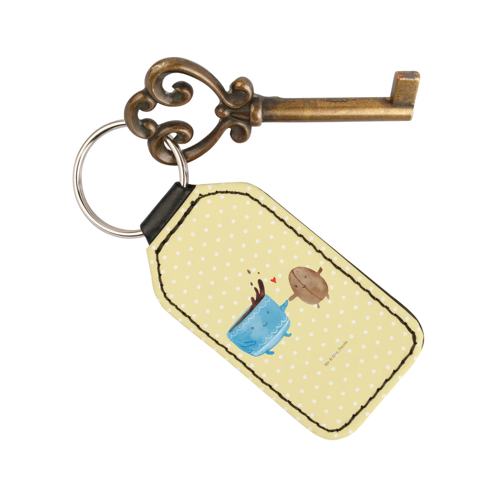 Rectangular key ring Coffee Bean keychain, lucky charm, bag pendant, pendant, key ring, small animals, cute, funny, cute animal motives, hand drawn, small world, funny sayings, good mood, happy, gifts, gift ideas, special gifts, animal lover, card, happiness, satisfaction, pleasure, coffee bean, Coffee