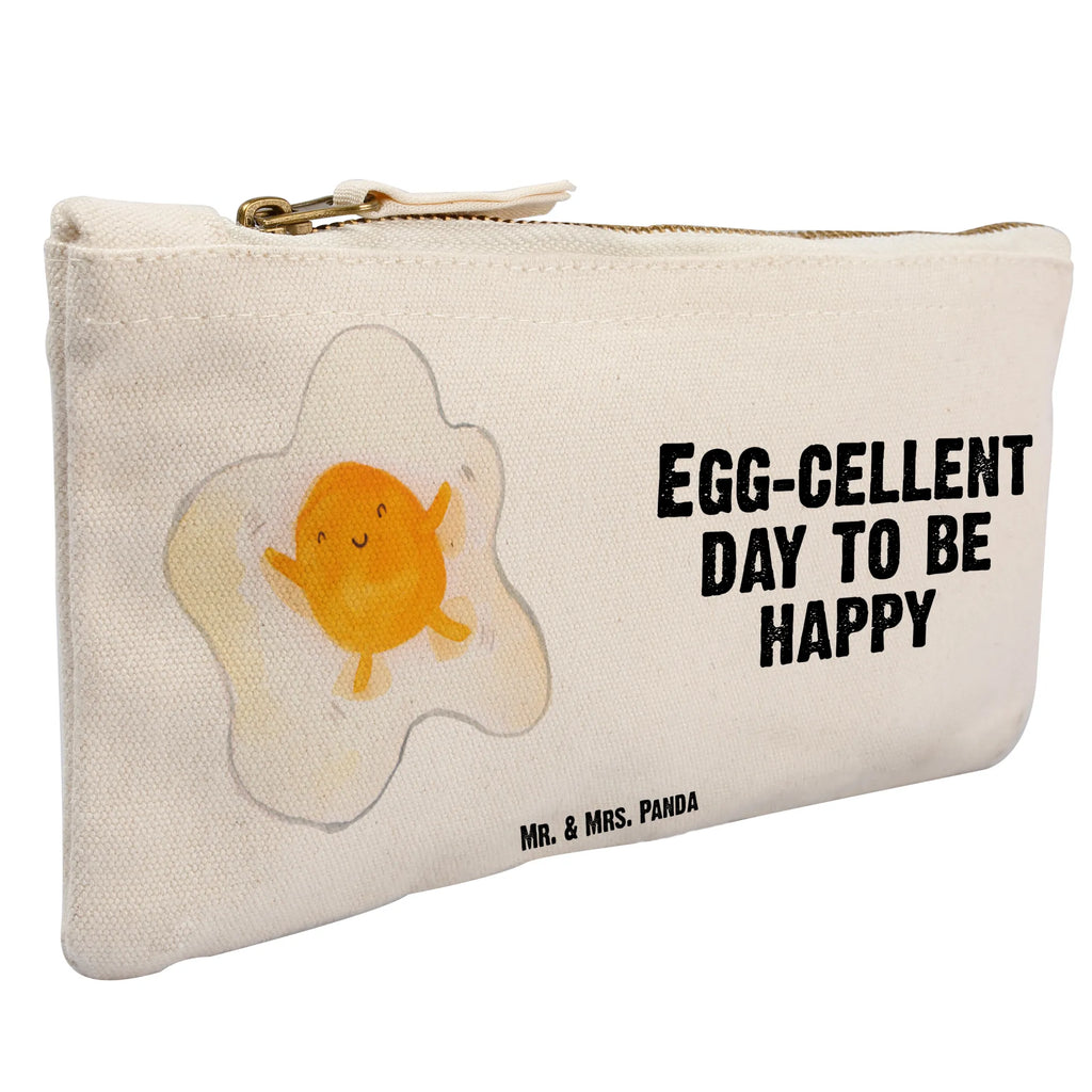 Make-up bag Fried egg egg Schlampermäppchen, beauty case, Stiftemäppchen, toiletry bag, Kulturbeutel, Kulturtasche, Kosmetikbeutel, kosmetiktäschchen, pinsel tasche, Schminkbeutel, Schminktäschchen, aufbewahrungsbeutel, Kosmetiktasche, pencil case, beauty tasche, Mäppchen, Etui, aufbewahrungstasche, Federmappe, Schminktasche, Waschtasche, Waschbeutel, utensilientasche, Tiermotive, Tiere, Lustige Sprüche, Gute Laune, Tag, Schön, Liebe, Glücklich, Spiegelei, Ei