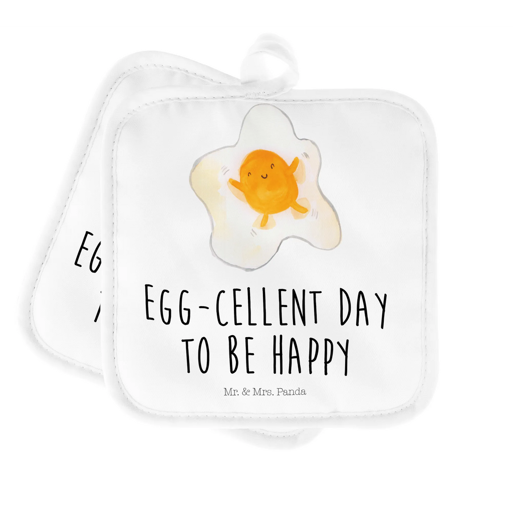 2-elementowy zestaw podkładek pod garnki jajko sadzone jajko Motywy zwierzęce, dobra energia, zabawne powiedzonka, zwierzęta