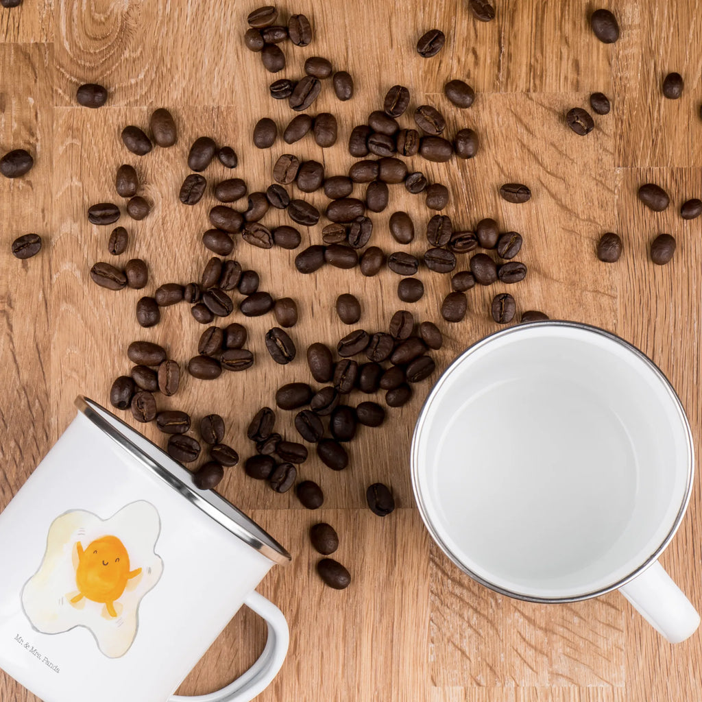 Enamel camping mug Fried egg egg adventure mug, stainless steel drinking cup, camping mug, backpacking mug, tin coffee cup, enamel mug, camper mug, campfire mug, camp coffee mug, enamel drinking mug, enamel camping cup, travel mug, bushcraft mug, outdoor cup, steel mug for camping, camping metal cup, hiking mug, metal cup, metal camping mug, lightweight camping mug, small animals, cute, funny, cute animal motives, hand drawn, small world, funny sayings, good mood, happy, gifts, gift ideas, special gifts, animal lover, card, day, fried egg, love, Egg, nice