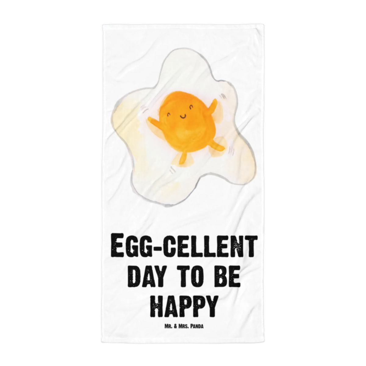 XL bath towel Fried egg egg