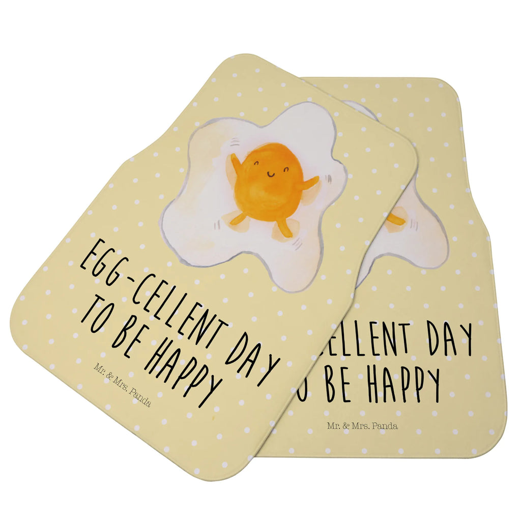 Mata samochodowa dla kierowcy jajko sadzone jajko Motywy zwierzęce, dobra energia, zabawne powiedzonka, zwierzęta