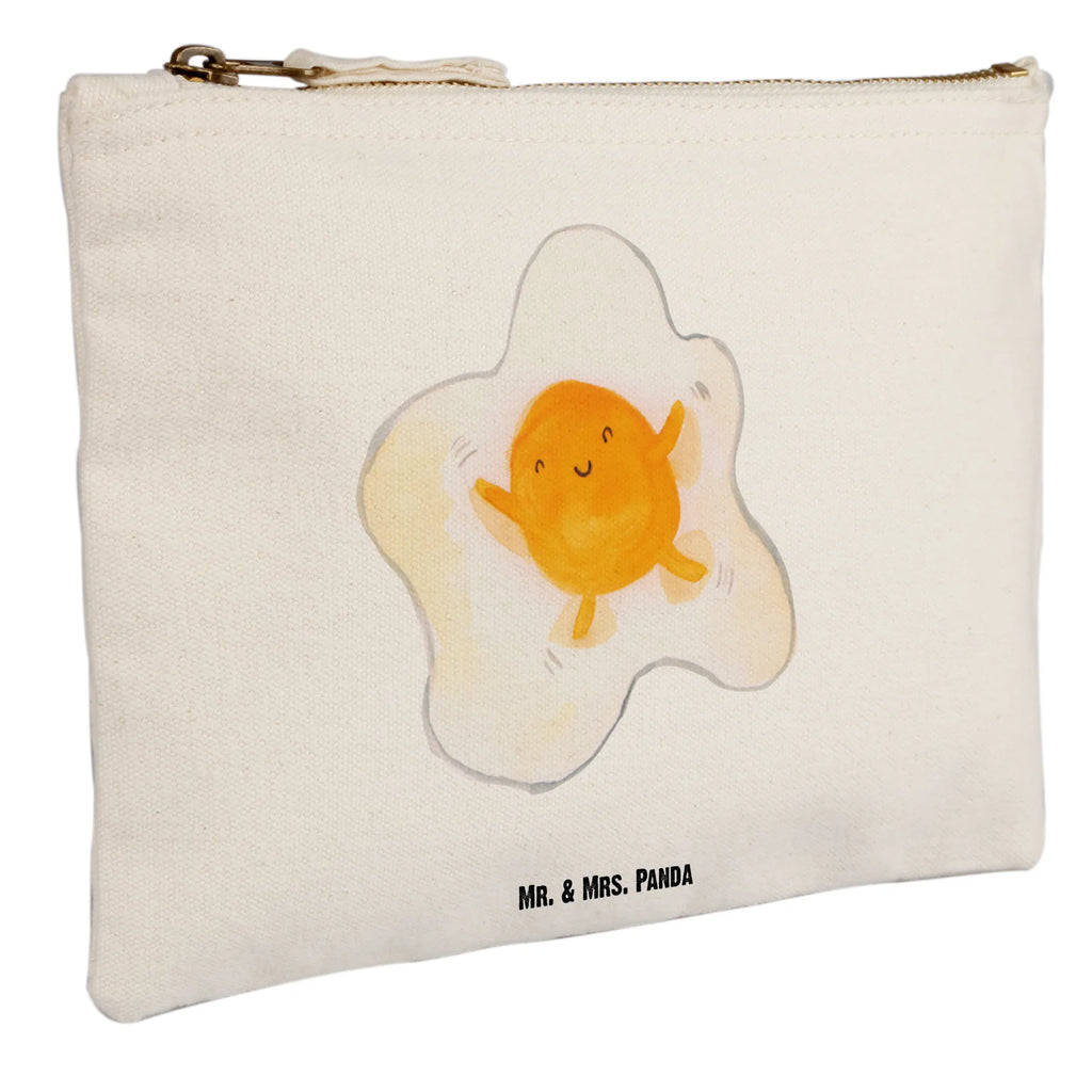 Make-up bag Fried egg egg Schlampermäppchen, beauty case, Stiftemäppchen, toiletry bag, Kulturbeutel, Kulturtasche, Kosmetikbeutel, kosmetiktäschchen, pinsel tasche, Schminkbeutel, Schminktäschchen, aufbewahrungsbeutel, Kosmetiktasche, pencil case, beauty tasche, Mäppchen, Etui, aufbewahrungstasche, Federmappe, Schminktasche, Waschtasche, Waschbeutel, utensilientasche, Tiermotive, Tiere, Lustige Sprüche, Gute Laune, Tag, Schön, Liebe, Glücklich, Spiegelei, Ei