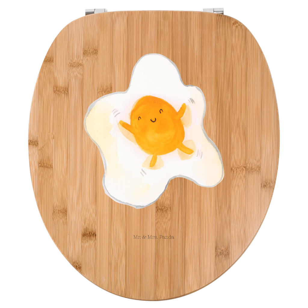 Motiv WC Sitz Spiegelei Ei Toilette, Klobrille, Toilettendeckel, Klodeckel, WC-Sitz, Tiermotive, Gute Laune, lustige Sprüche, Tiere, Tag, Schön, Liebe, Ei, Spiegelei, Glücklich