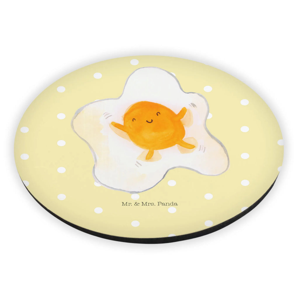 Rund Magnet Spiegelei rundmagnet, Kühlschrankmagnet, magnete, kühlschrankmagnete, Tiere, Tiermotive, Gute Laune, Lustige Sprüche, Schön, Tag, Glücklich, Liebe, Ei, Spiegelei