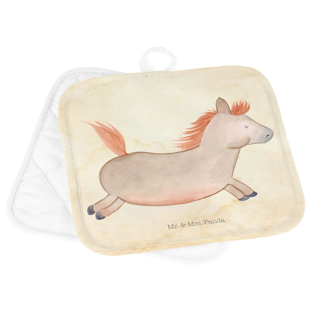 2er Set Topflappen  Pferd springt Topflappen, Topflappen 2er Set, 2er Set Topflappen, Topflappen Set, topfhalter, Topfhandschuhe, Topfuntersetzer, Topflappenset, Hoftiere, Bauernhof, Landwirt, Landwirtin, Pferde, Pferd, Pferdebesitzer, Ausreiten, Pony, Reiten, Stall, Pferdestall