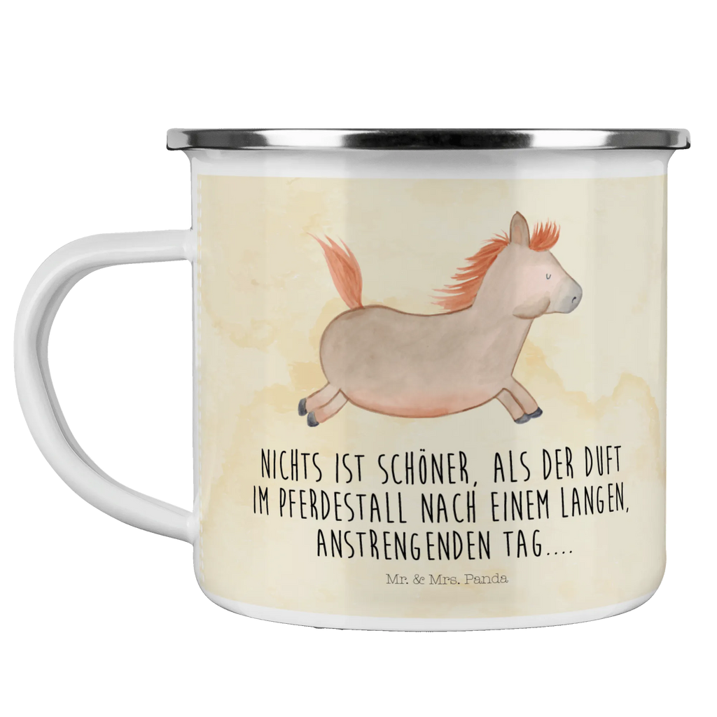 Enamel camping mug Horse Jump Pott, wanderbecher, metallbecher, Campingbecher, Reisebecher, blechbecher, Trinkbecher, Emaille Tasse, Emaille Becher, Metalltasse, Campingtasse, Teebecher, Tasse, emaillebecher, Blechtasse, reisetasse, Teetasse, Kaffeebecher, wandertasse, Emailletasse, Becher, Tasse Emaille, Kaffeetasse, becher emaille, Hoftiere, Bauernhof, Landwirt, Landwirtin, Pferdestall, Pony, Reiten, Ausreiten, Pferd, Pferdebesitzer, Pferde, Stall