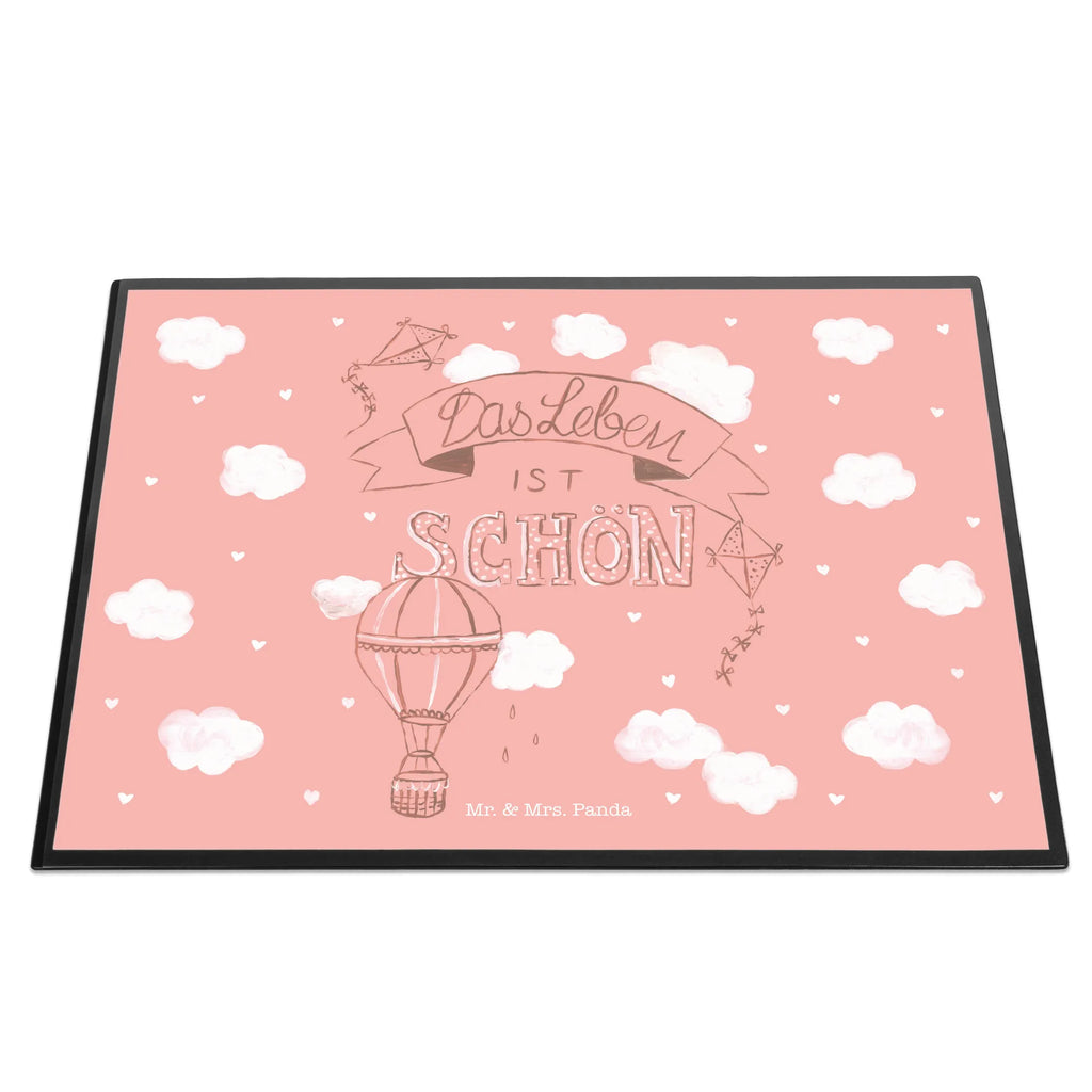 Schreibtischunterlage Heißluftballons Das Leben ist schön Schreibtischauflage, Schreibunterlage, Schreibtisch Unterlagen, Bürobedarf, Schreibtischunterlage Groß, Büroartikel, Schreibwaren, Blumen Deko, Frühlings Deko, Sommer Deko, Dekoration, positive Botschaft, Naturliebhaber, Outdoor, Natur, Abenteuer, Spruch Leben, glücklich sein, Das Leben ist schön, Leben, Heißluftballon, Deko Haus, erleben, Zitat, Inspiration